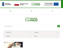 Tablet Screenshot of inco.pl