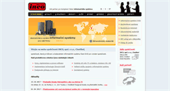 Desktop Screenshot of inco.cz