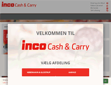 Tablet Screenshot of inco.dk