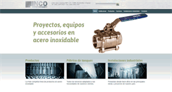 Desktop Screenshot of inco.com.uy